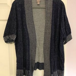 Chico’s Denim Color Cardigan Large